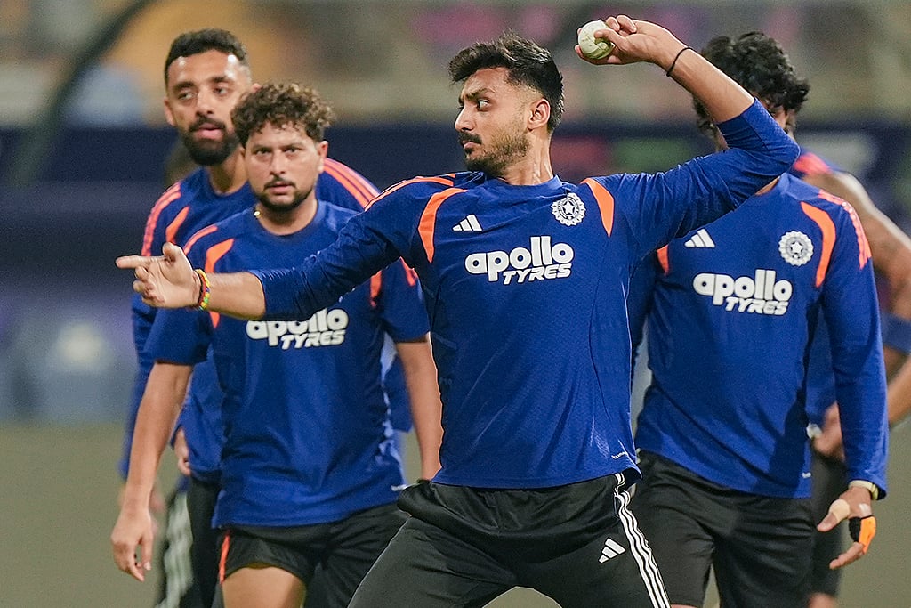 ICC T20 World cup 2026 semifinal India vs Eng, team India Training-Axar Patel