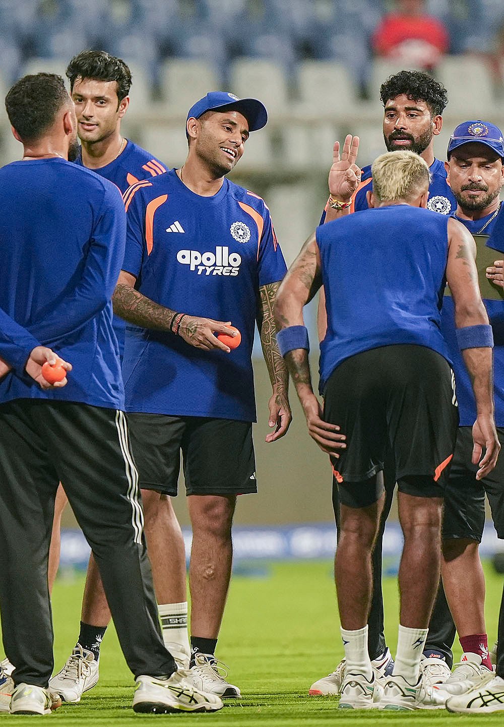 ICC T20 World cup 2026 semifinal India vs Eng, team India Training-Suryakumar Yadav