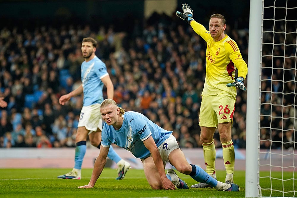 English Premier League 2025-26: Manchester City vs Nottingham Forest