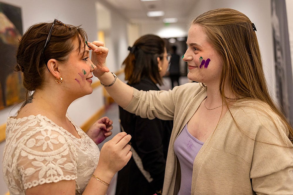 Holi celebrations at the University of Montana