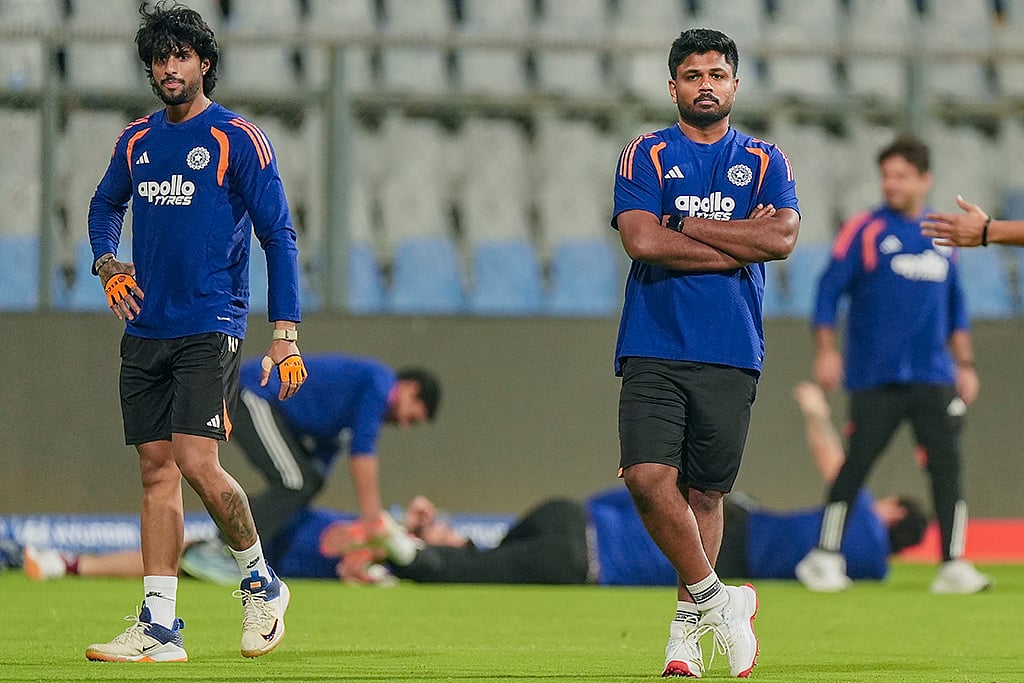 ICC T20 World cup 2026 semifinal India vs Eng, team India Training-Sanju Samson