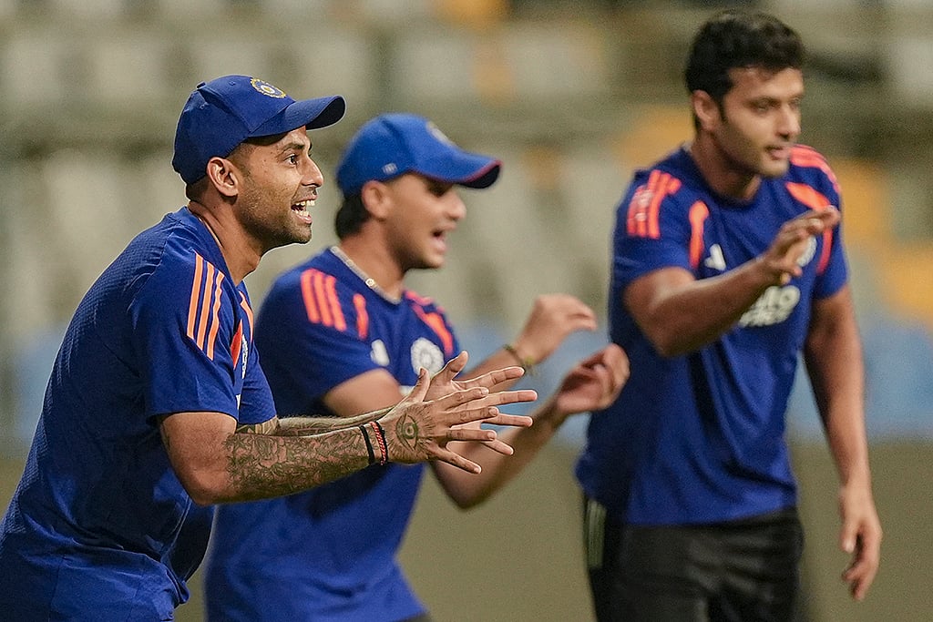 ICC T20 World cup 2026 semifinal India vs Eng, team India Training-Suryakumar Yadav