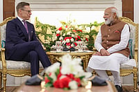 PM Modi Discusses Ways To Boost Bilateral Ties With Iceland, Finland, Denmark Photo: PMO via PTI : Prime Minister Narendra Modi with Finland President Alexander Stubb during a bilateral meeting, at Hyderabad House in New Delhi.