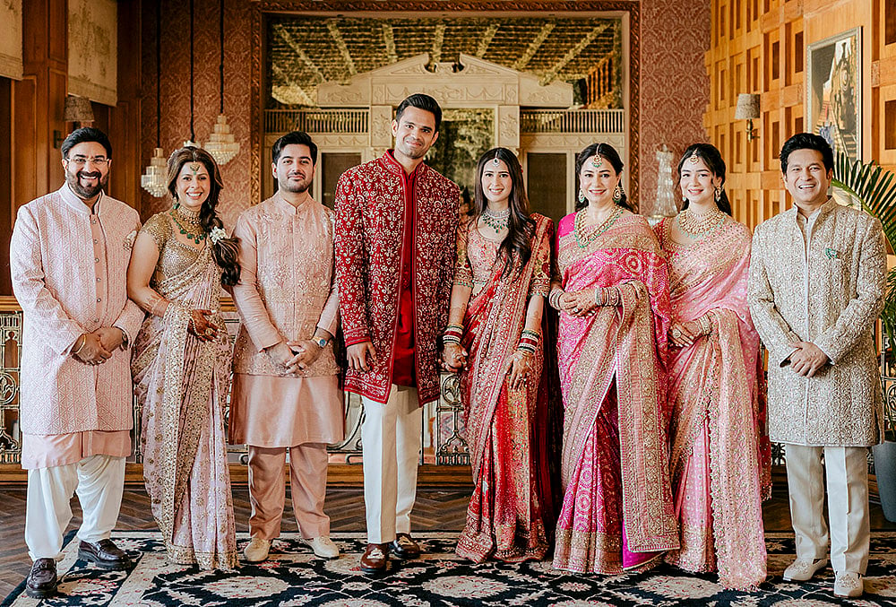 Arjun Tendulkar and Saaniya Chandhok marriage photos-2