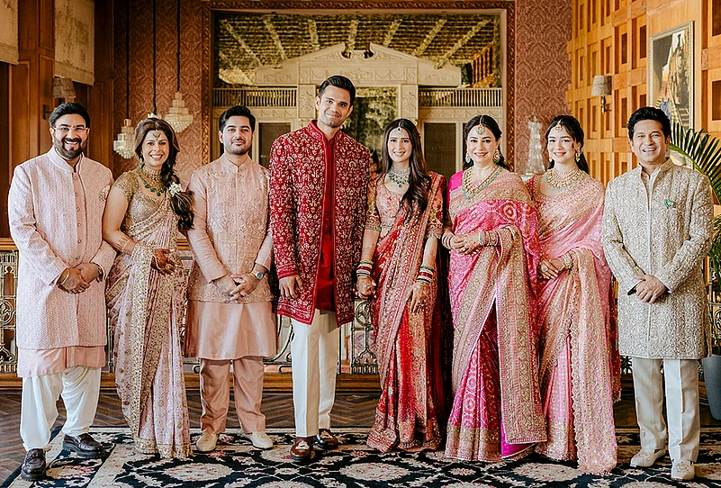 Arjun Tendulkar and Saaniya Chandhok marriage photos-2