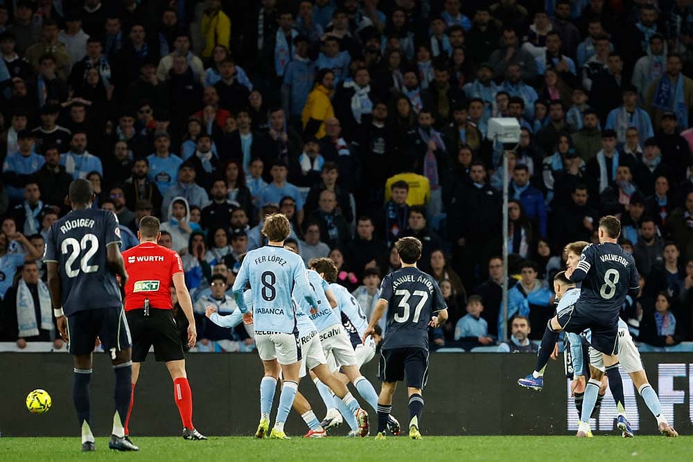 La Liga: Celta Vigo vs Real Madrid