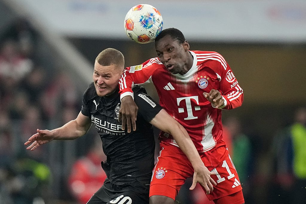 Bundesliga Soccer Match: Bayern Munich vs Borussia Monchengladbach