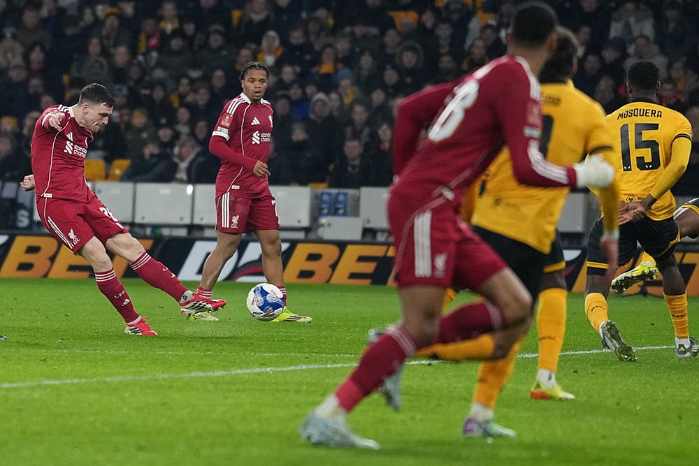 Britain FA Cup Soccer: Wolverhampton Wanderers vs Liverpool