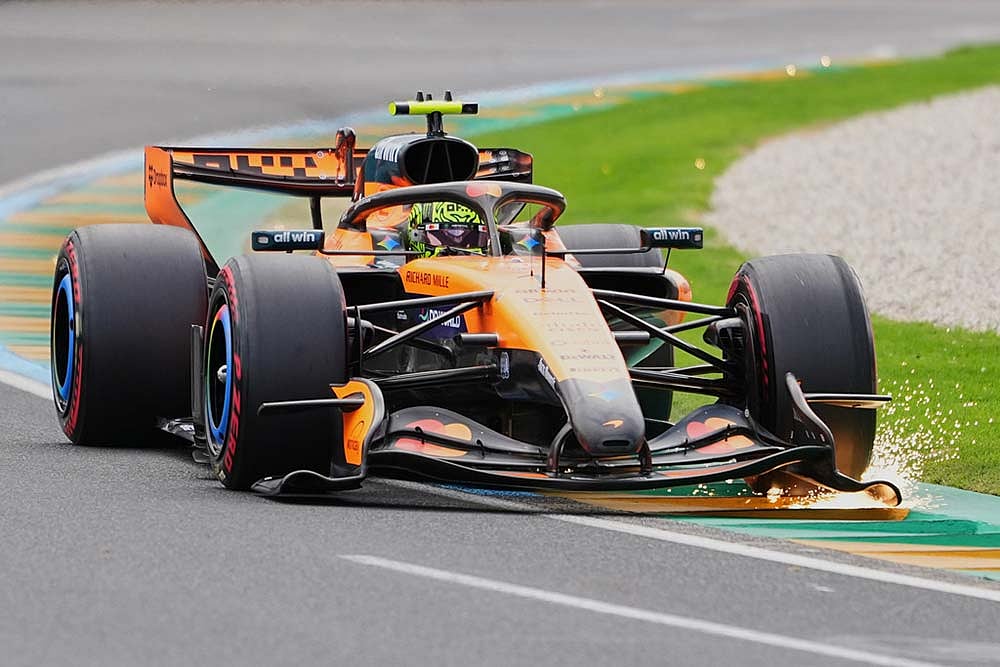 McLaren driver Lando Norris of Britain