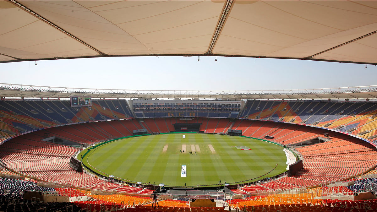 Narendra Modi Stadium in Ahmedabad.  - BCCI/X