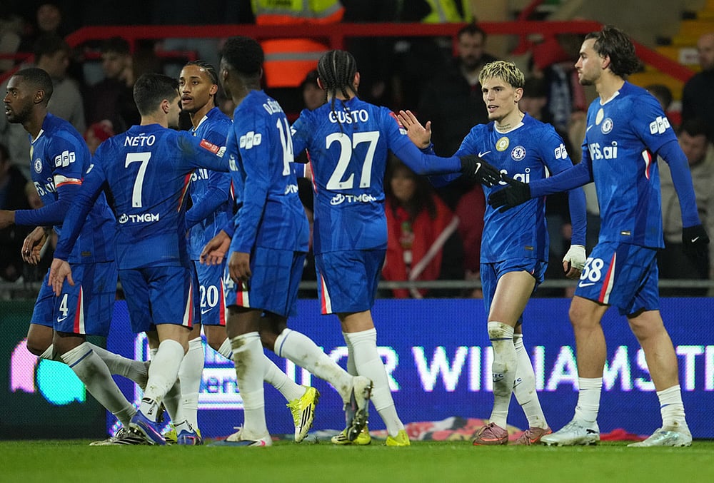 Wrexham vs Chelsea Britain FA Cup soccer-