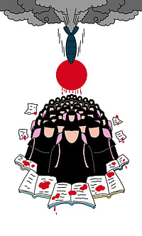 Artwork by Anupriya : How Toxic Masculinity Puts Women and Girls on the Frontlines of Suffering
