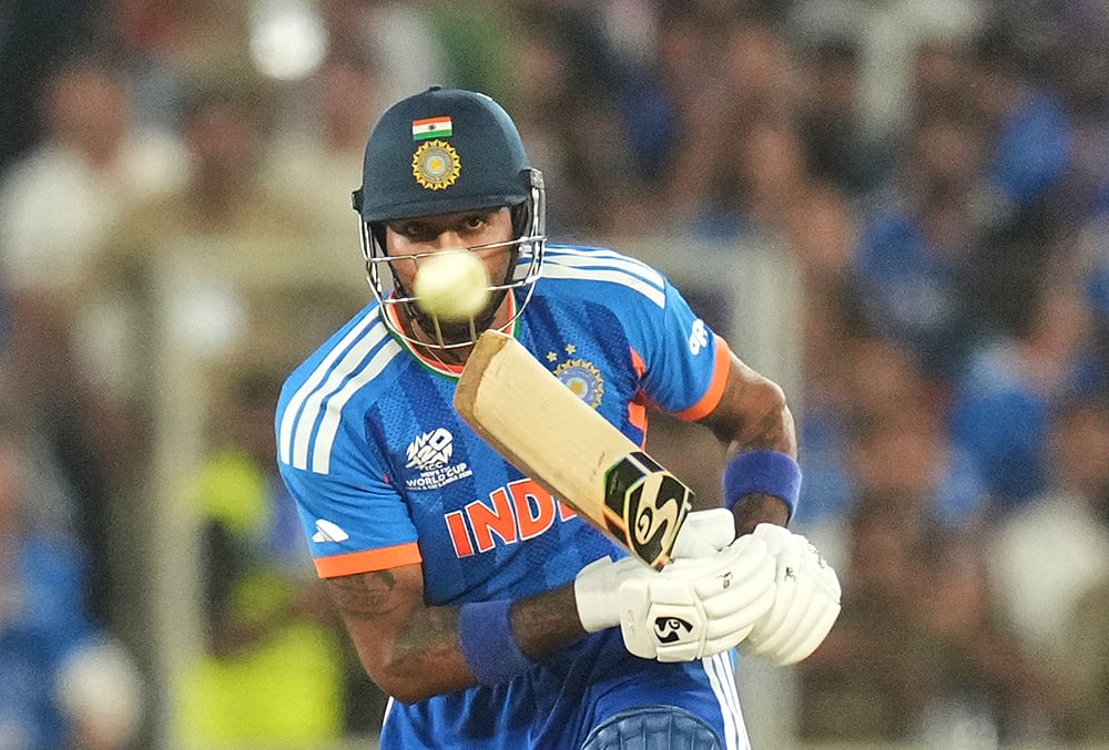 India vs New Zealand T20 World Cup Cricket final-Hardik Pandya