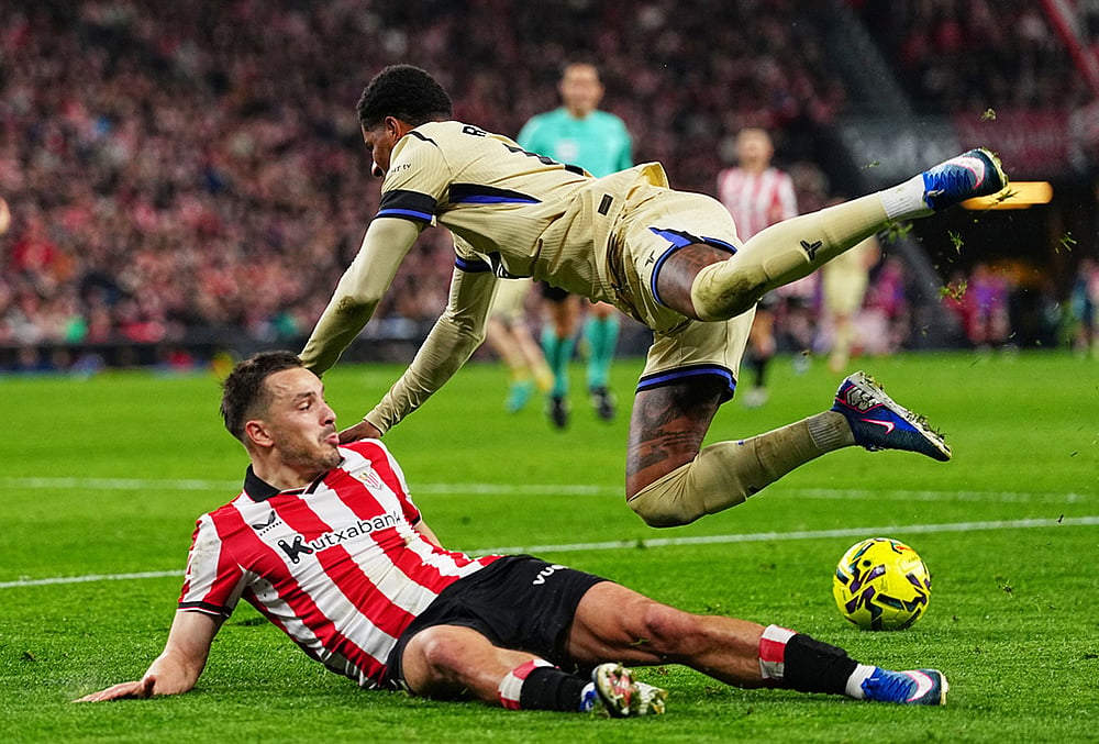 Athletic Club vs Barcelona Spain soccer La Liga photo-Marcus Rashford