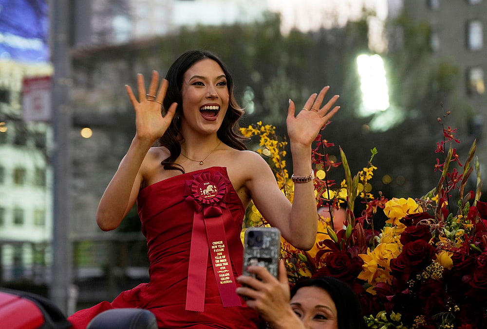 San Francisco Chinese New Year Parade 2026 photo-Eileen Gu 