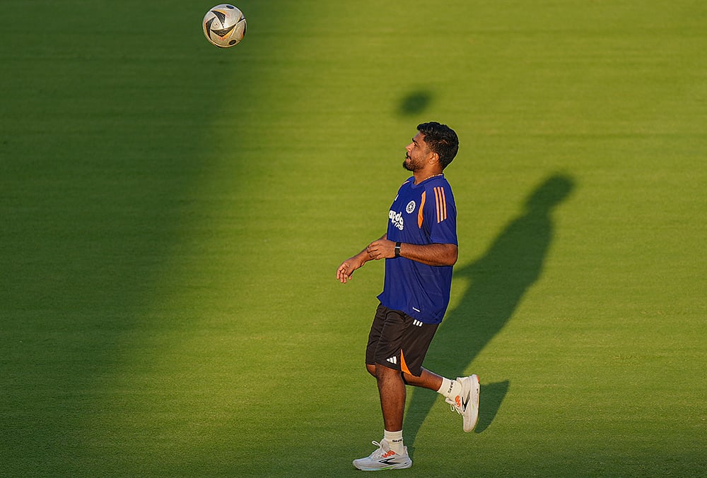 India Vs New Zealand T20 World cup Final, Team India Training photo-Sanju Samson