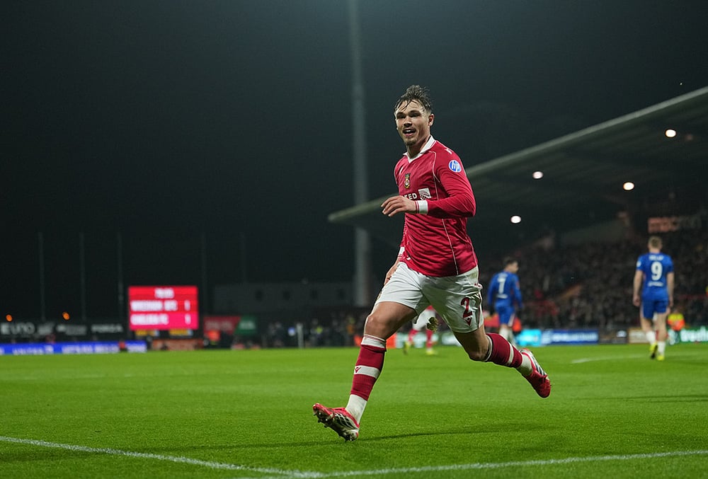 Wrexham vs Chelsea Britain FA Cup soccer-Callum Doyle