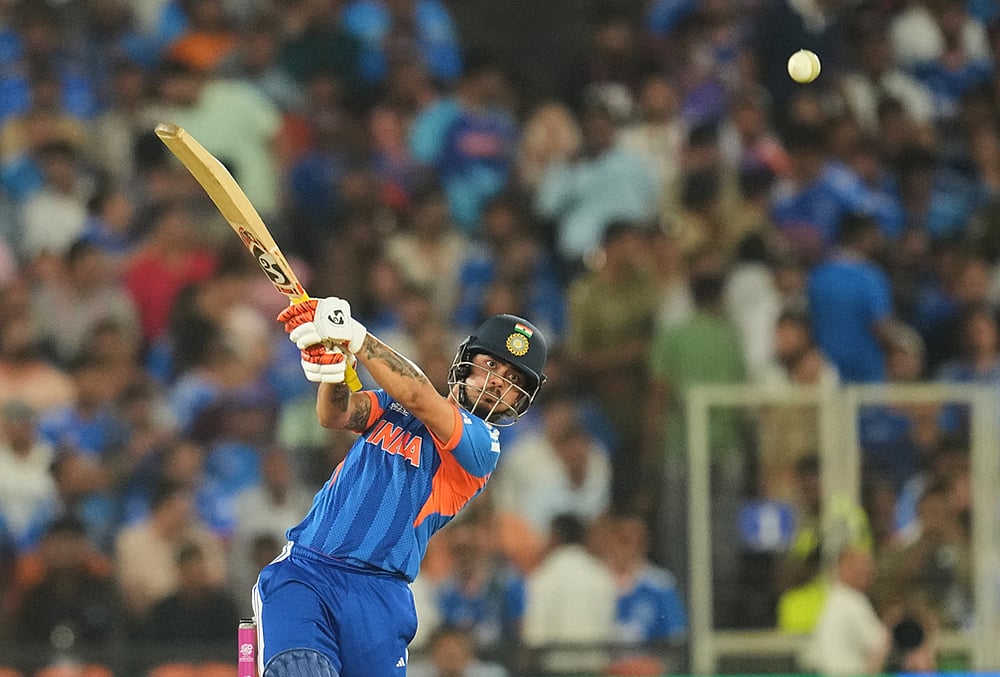 India vs New Zealand T20 World Cup Cricket final-Ishan Kishan