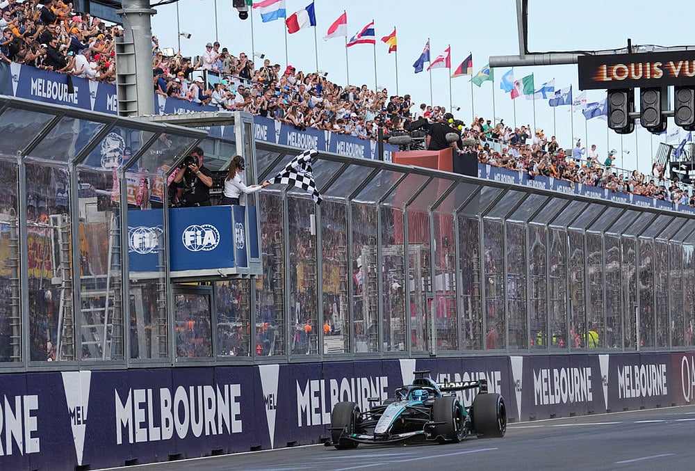 Formula 1 Australian Grand Prix Melbourne 2026 photos-George Russell