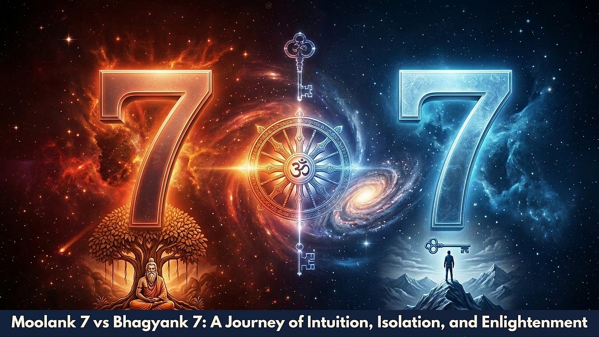 Moolank 7 Vs Bhagyank 7: A Journey Of Intuition, Isolation, And Enlightenment