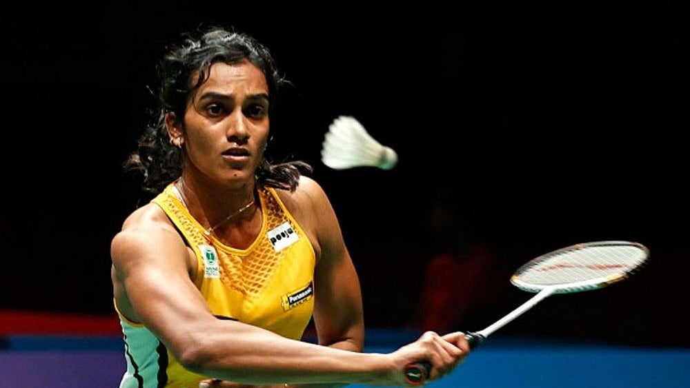 PV Sindhu in action at the India Open 2025 - File Photo