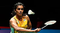 | Photo: File : PV Sindhu in action at the India Open 2025.