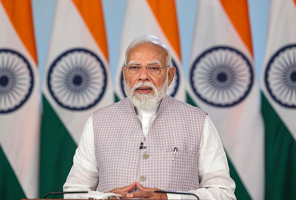 PM Modis address