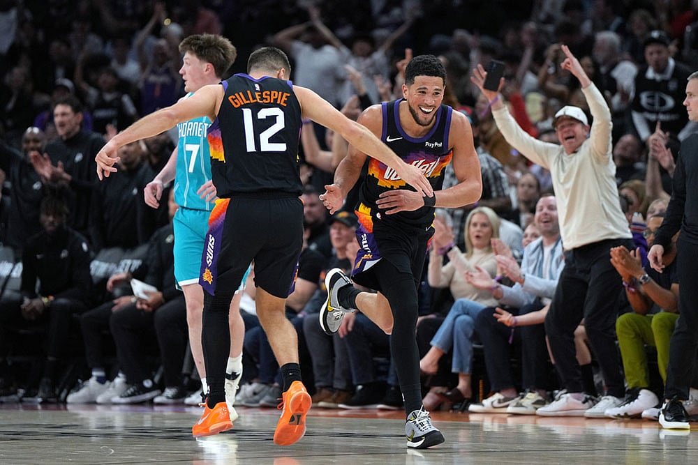 NBA Basketball Game: Charlotte Hornets vs Phoenix Suns