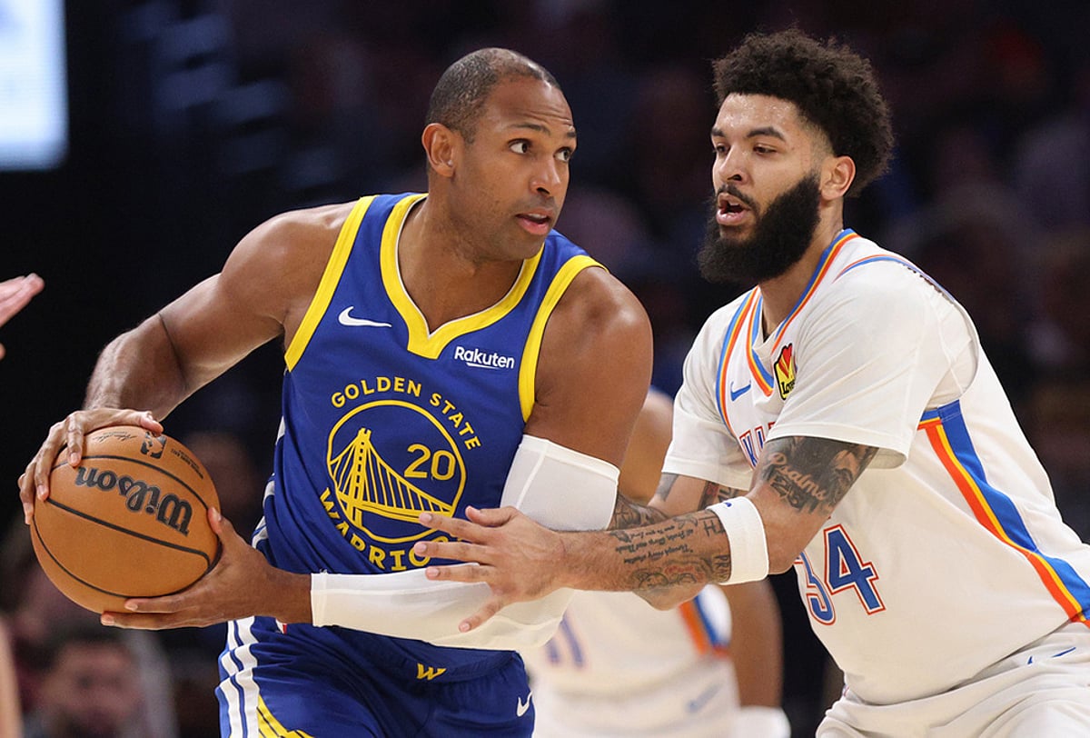 Golden State Warriors vs Oklahoma City Thunder NBA basketball-Al Horford