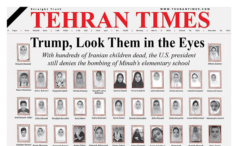 
The Tehran Times, known for reflecting the views of the Iranian establishment, used its front page to counter that assertion, placing the human cost of the conflict at the center of the debate. - X.com