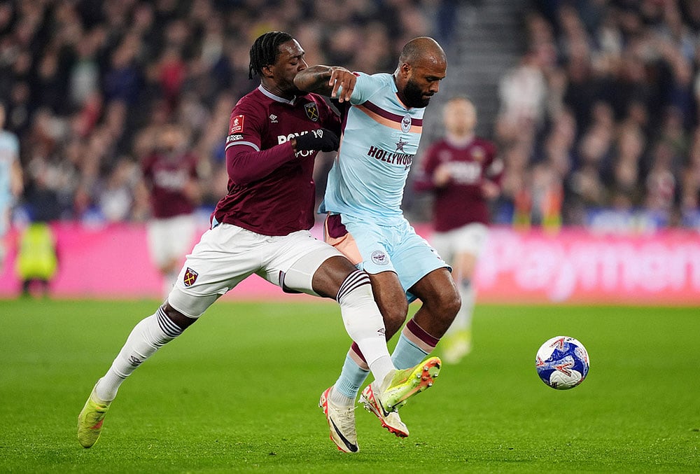 West Ham United vs Brentford FA Cup football-Axel Disasi