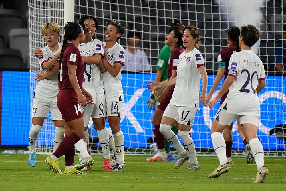 Womens Asian Cup Soccer Taiwan India