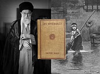 Of Les Miserables, Of Ali Khamenei Illustration by Anupam Sai : Ali Khamenei and Les Miserables