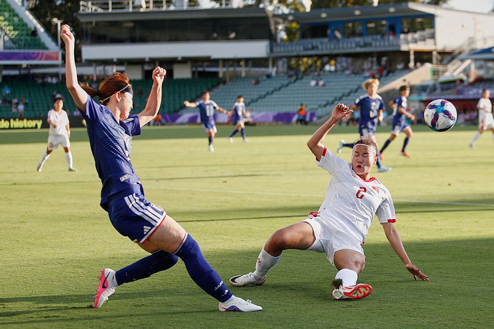 Womens Asian Cup Soccer Japan Vietnam