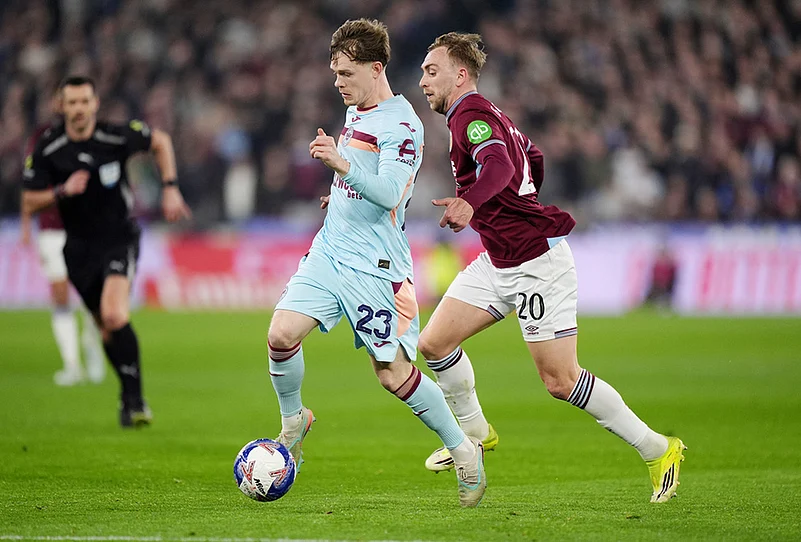 West Ham United vs Brentford FA Cup football-Keane Lewis-Potter