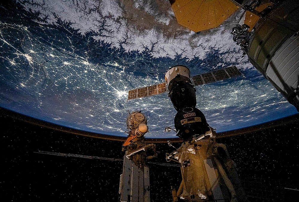India seen from ISS