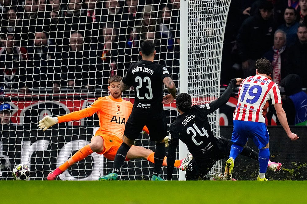 UEFA Champions League Soccer Match: Tottenham Hotspur vs Atletico Madrid