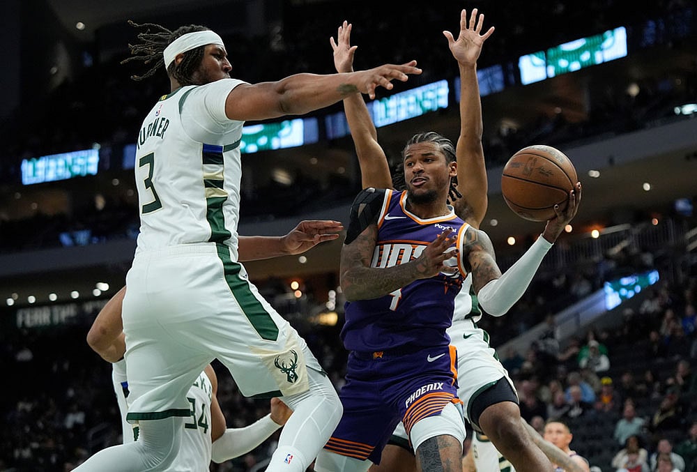 Milwaukee Bucks Vs Phoenix Suns NBA basketball-Jalen Green