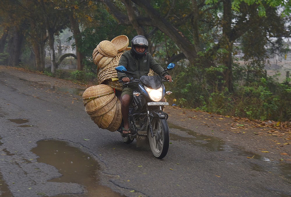 Rainy day in Assam