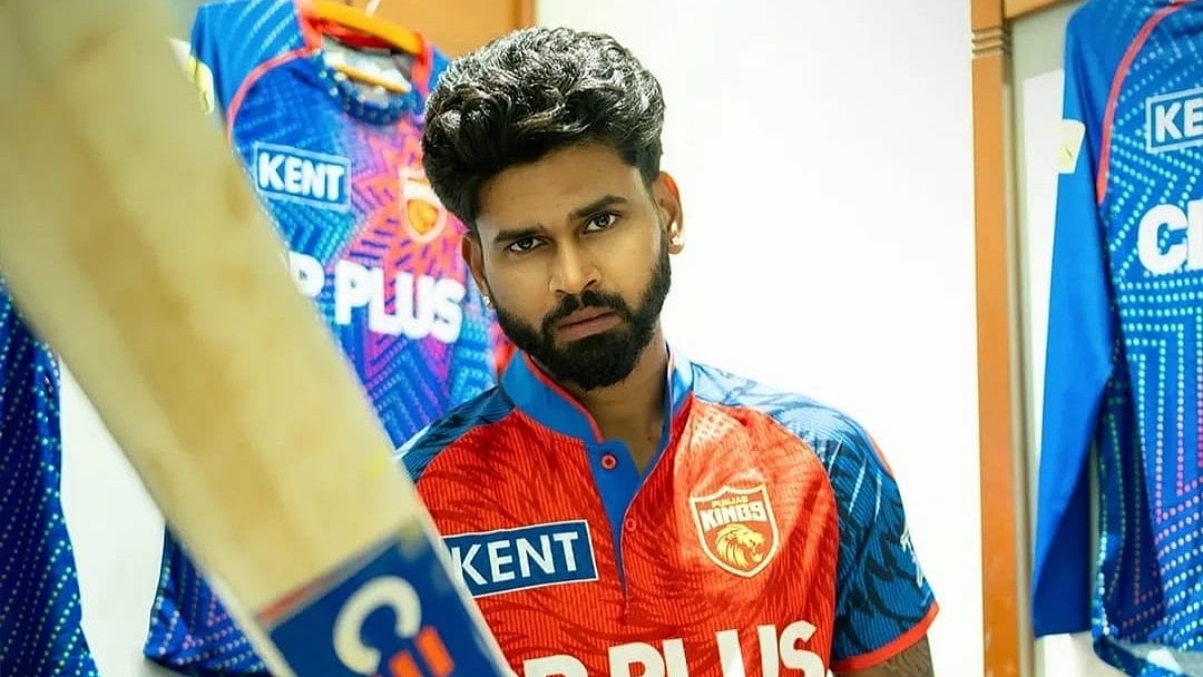 Instagram/Punjab Kings : Shreyas Iyer during Punjab Kings' photoshoot of their new jersey ahead of IPL 2026