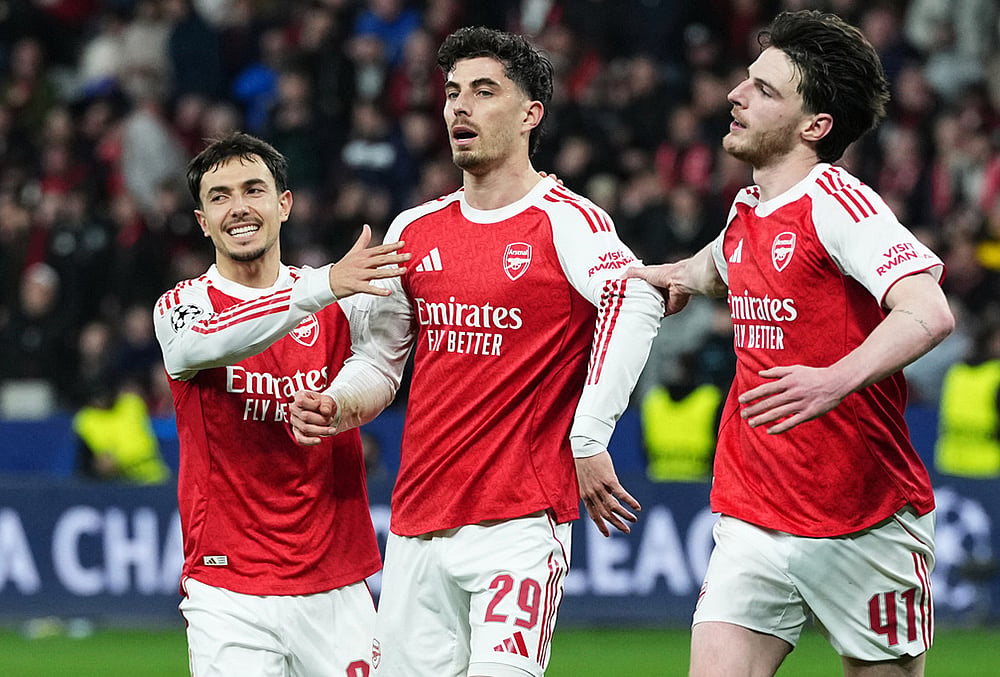 Bayer Leverkusen vs Arsenal Champions League soccer-Kai Havertz