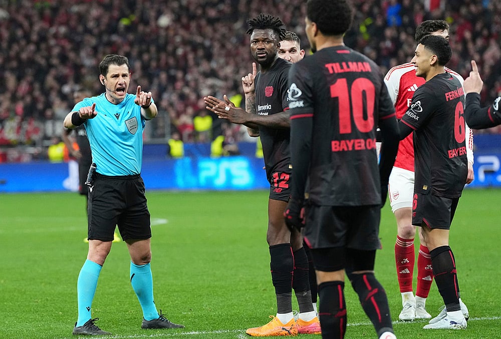 Bayer Leverkusen vs Arsenal Champions League soccer-Umut Meler