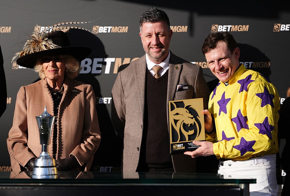 Britain Racing Cheltenham Festival photos-Britains Queen Camilla 
