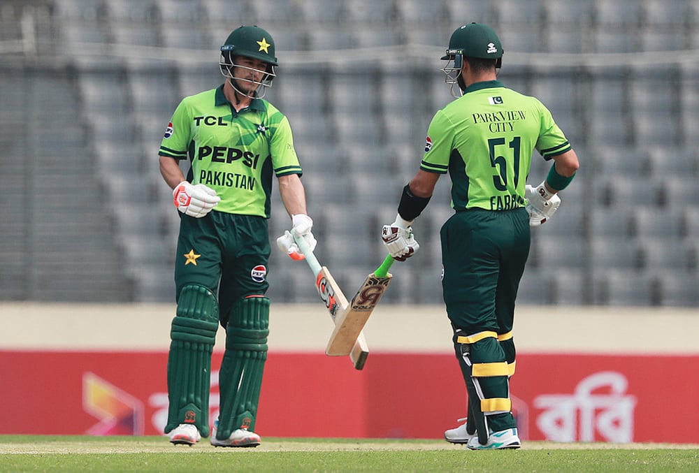 Bangladesh Vs Pakistan 1st ODI cricket match-Sahibzada Farhan