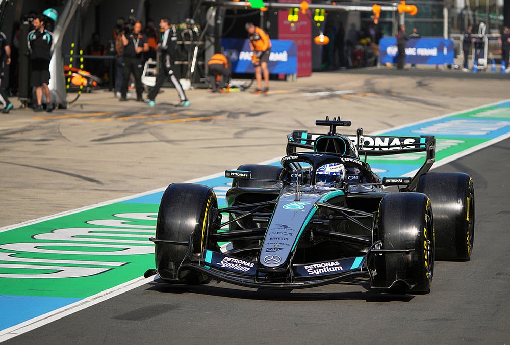 F1 Chinese Grand Prix Sprint Race Qualifying photos-George Russell