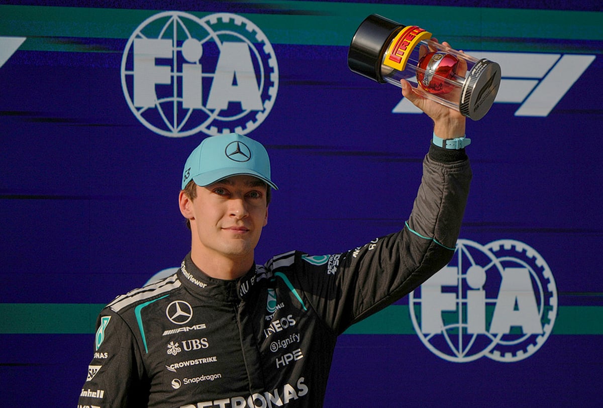 F1 Chinese Grand Prix Sprint Race Qualifying photos-George Russell