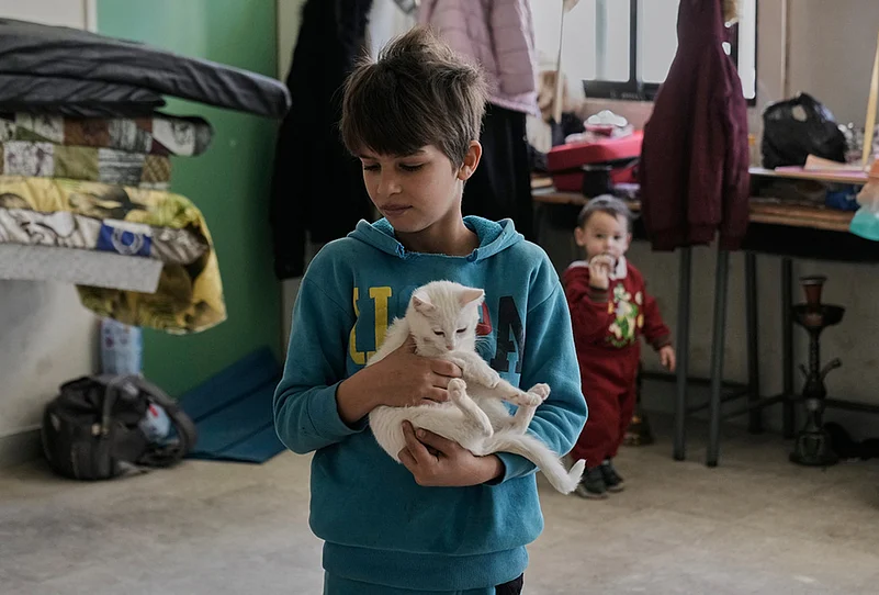 Israeli airstrikes Lebanon displacement