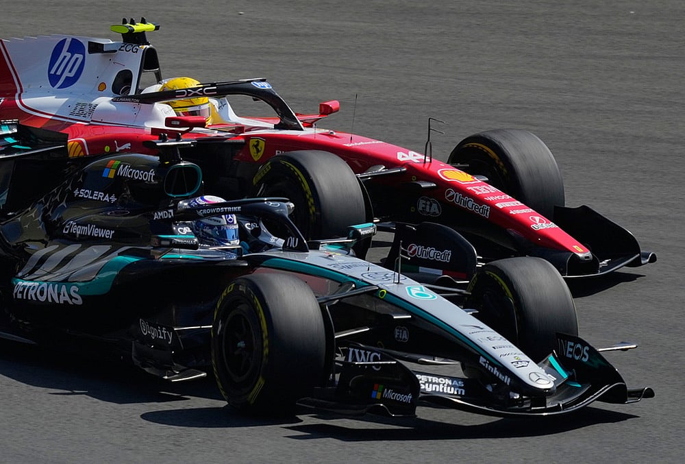 chinese grand prix f1 2026 shanghai sprint photos-George Russell
