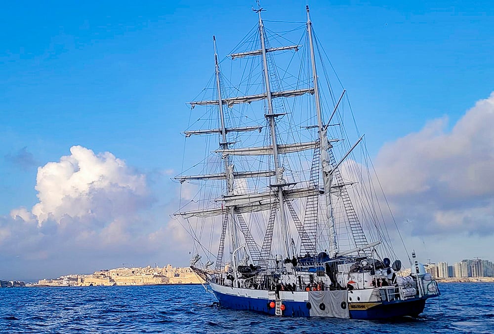 INS Sudarshini in Malta