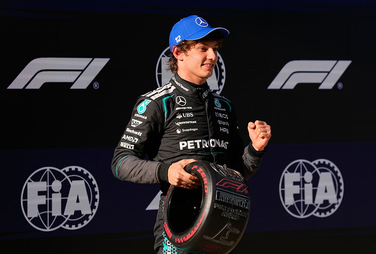Chinese Formula One Grand Prix 2026 Qualifying session-Andrea Kimi Antonelli